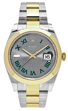 Rolex Datejust 41 126303 41mm Yellow gold and Stainless steel Gray