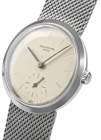 Patek Philippe Calatrava 3418A 34.5mm Stainless steel Silver