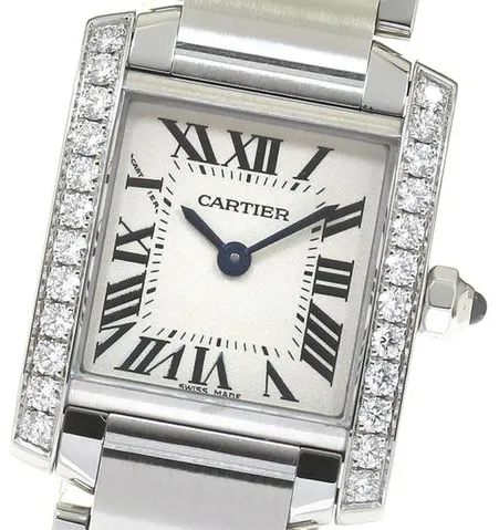 Cartier Tank Française W4TA0008 20mm Stainless steel Champagne