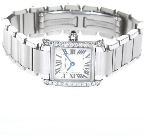 Cartier Tank Française W4TA0008 20mm Stainless steel Champagne 1