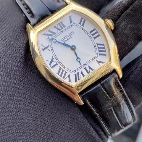 Cartier Tortue W1531851 Yellow gold Silver 1