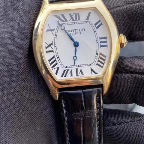 Cartier Tortue W1531851 Yellow gold Silver 2