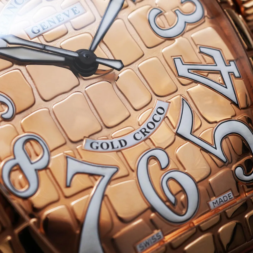 Franck Muller Gold Croco 9880SC 39.5mm Yellow gold Gold 3