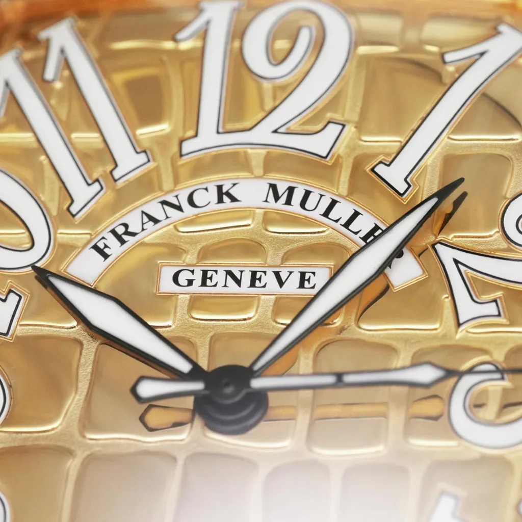 Franck Muller Gold Croco 9880SC 39.5mm Yellow gold Gold 4