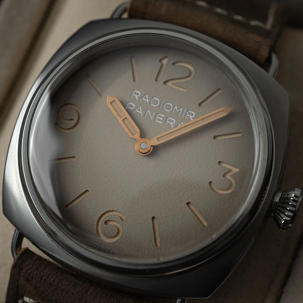 Panerai Radiomir PAM01350 45mm Stainless steel Beige 2