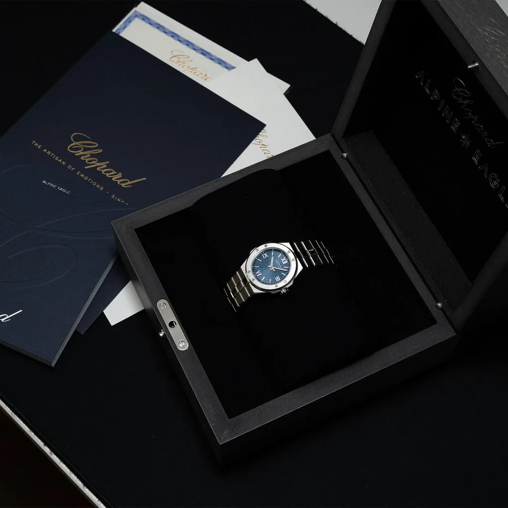 Chopard Alpine Eagle 298601-3001 36mm Stainless steel Blue 6