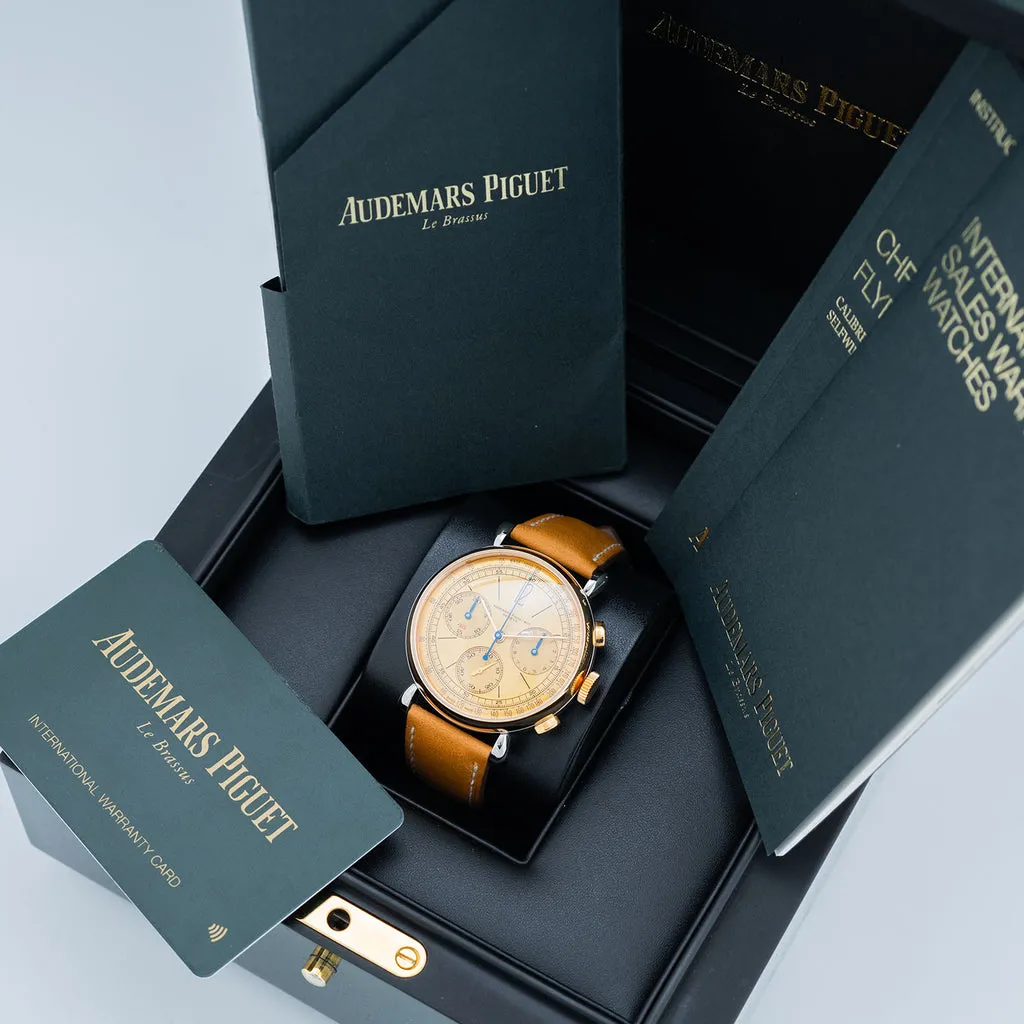 Audemars Piguet (re)Master 26595SR.OO.A032VE.01 40mm Yellow gold and Stainless steel Golden 6