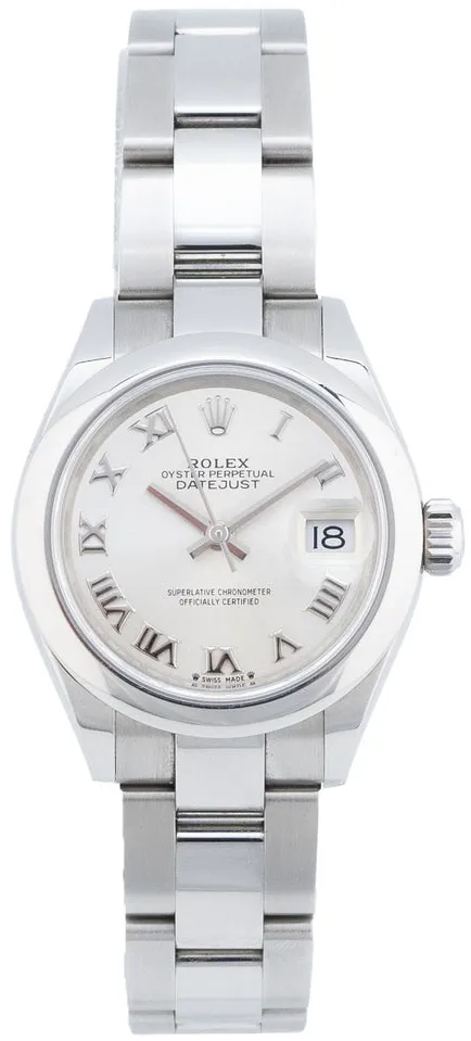 Rolex Lady-Datejust 279160 28mm Stainless steel Silver