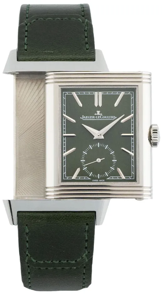 Jaeger-LeCoultre Reverso Tribute Q3978430 Stainless steel Green 1