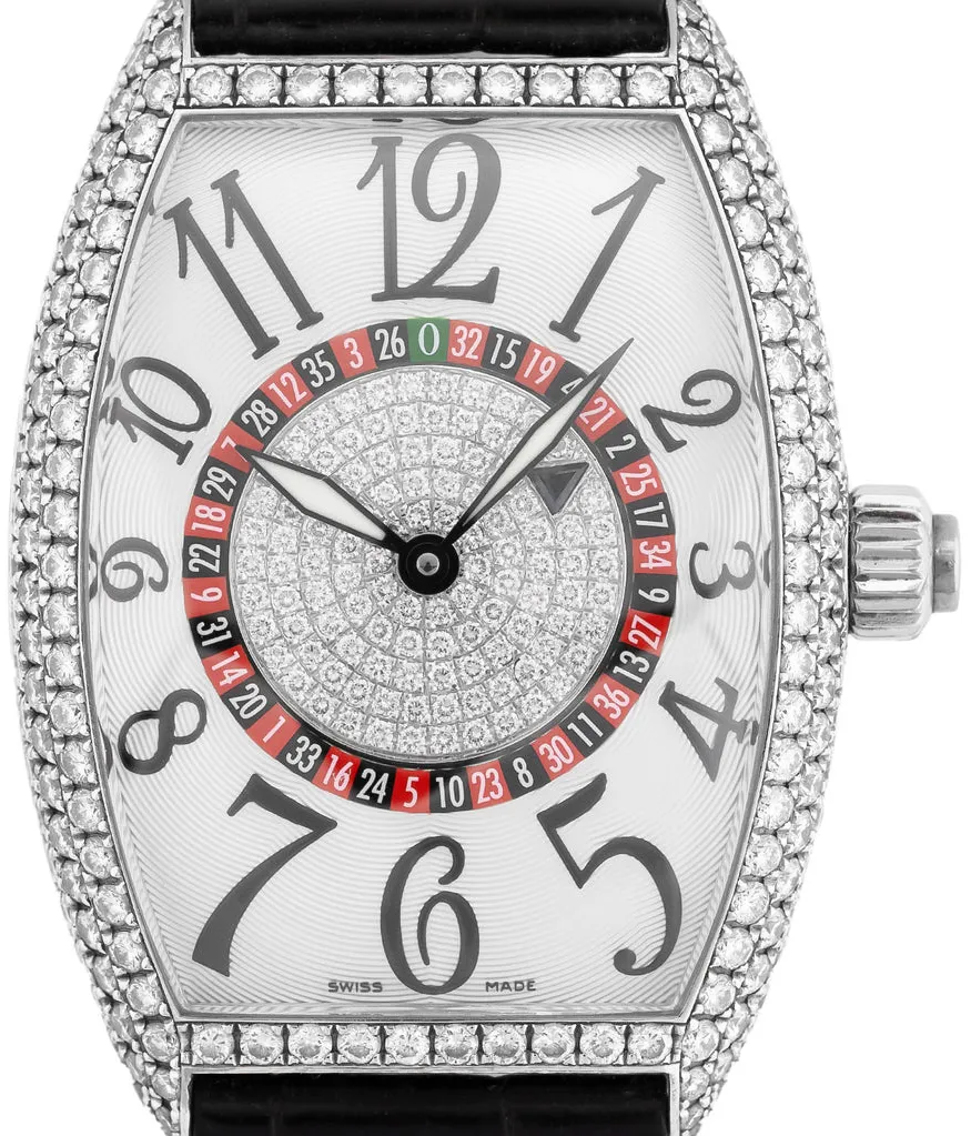 Franck Muller Casablanca 5850VEGASD 55.4mm White gold Black 1