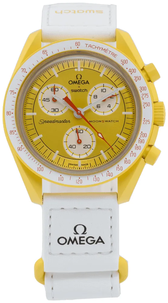 Omega Moonswatch SO33J100 42mm Bioceramic Yellow