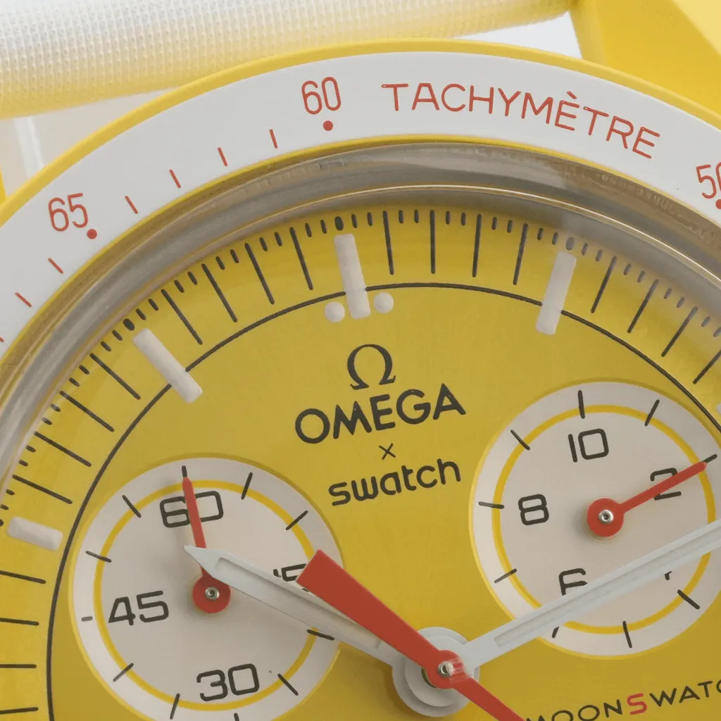 Omega Moonswatch SO33J100 42mm Bioceramic Yellow 2