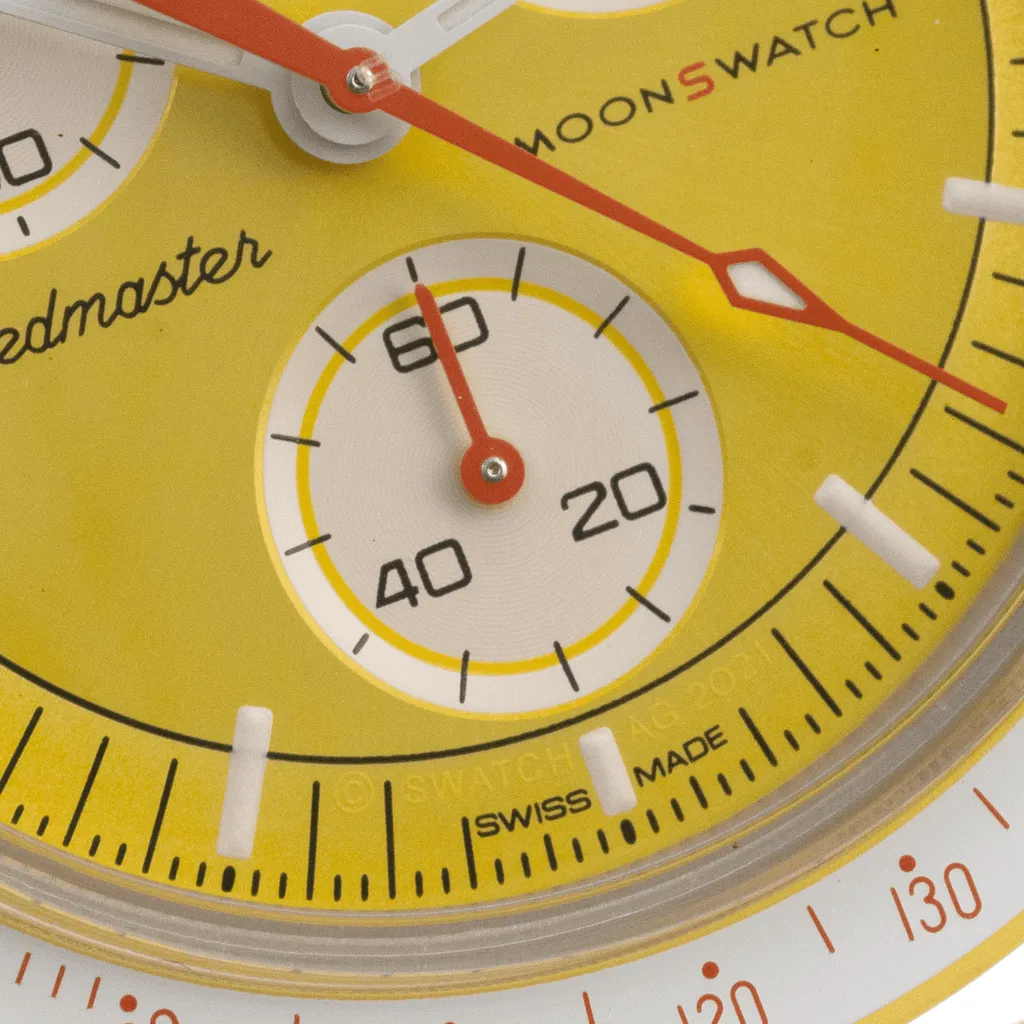 Omega Moonswatch SO33J100 42mm Bioceramic Yellow 3