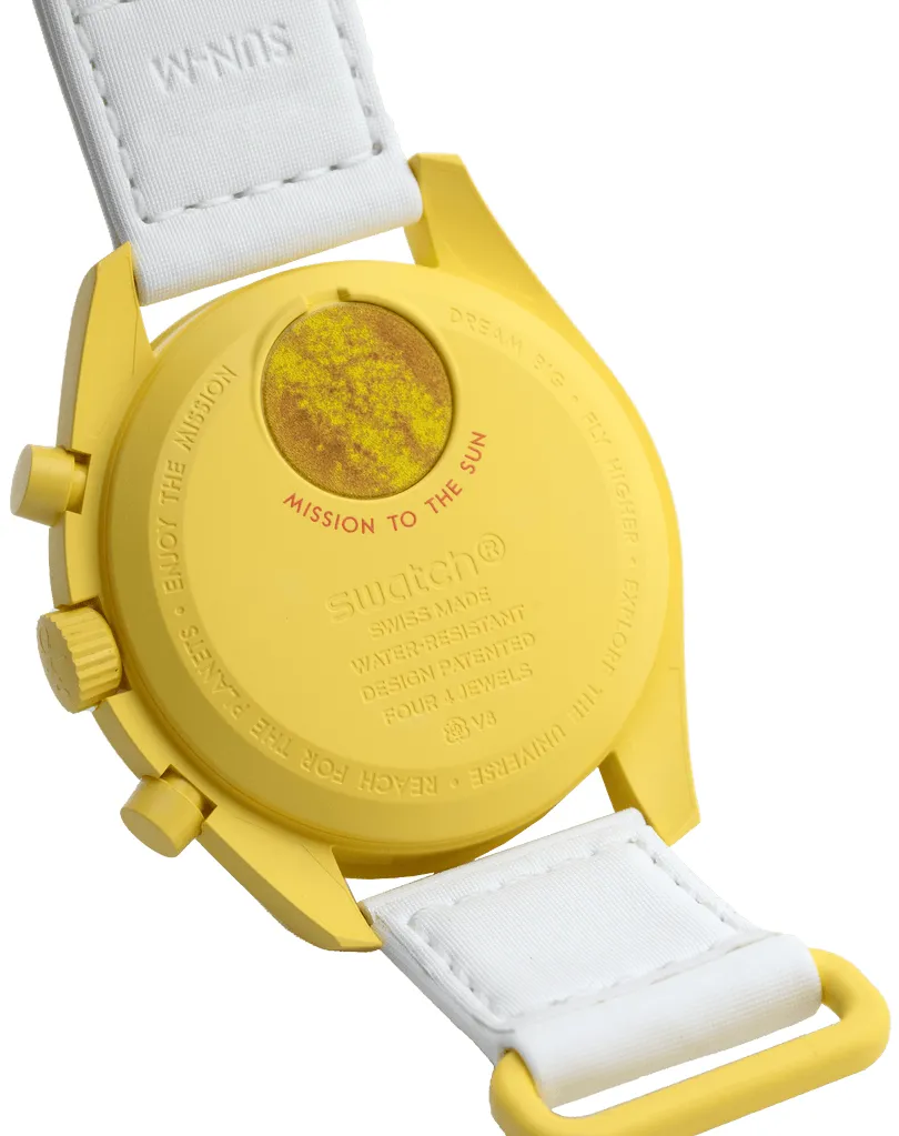 Omega Moonswatch SO33J100 42mm Bioceramic Yellow 4