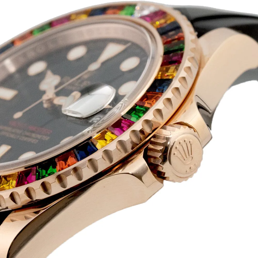 Rolex Yacht-Master 116695 SATS 40mm Rose gold Black 4