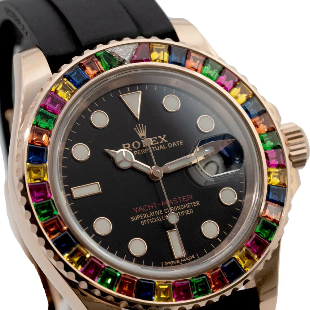 Rolex Yacht-Master 116695 SATS 40mm Rose gold Black 5