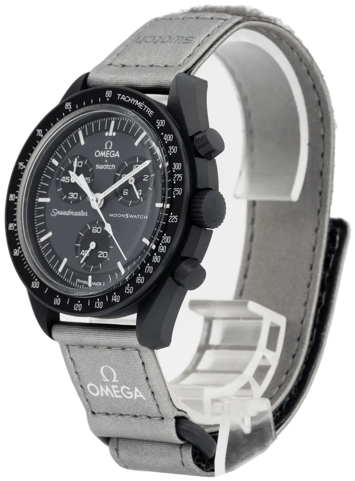 Omega Moonswatch SO33A100 42mm Bioceramic Gray 4