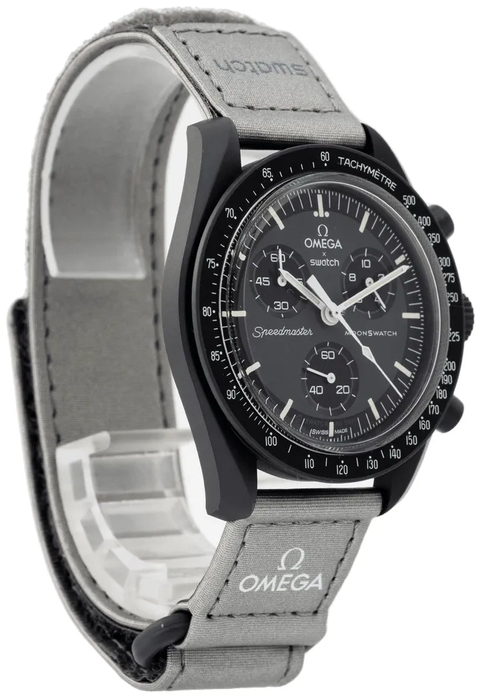 Omega Moonswatch SO33A100 42mm Bioceramic Gray 5