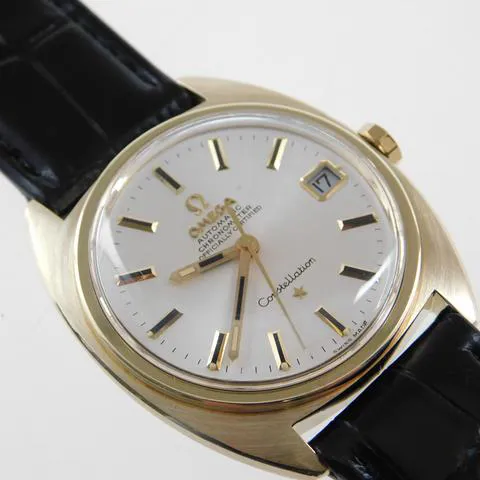Omega Constellation 168.017 35mm Yellow gold and stainless steel White