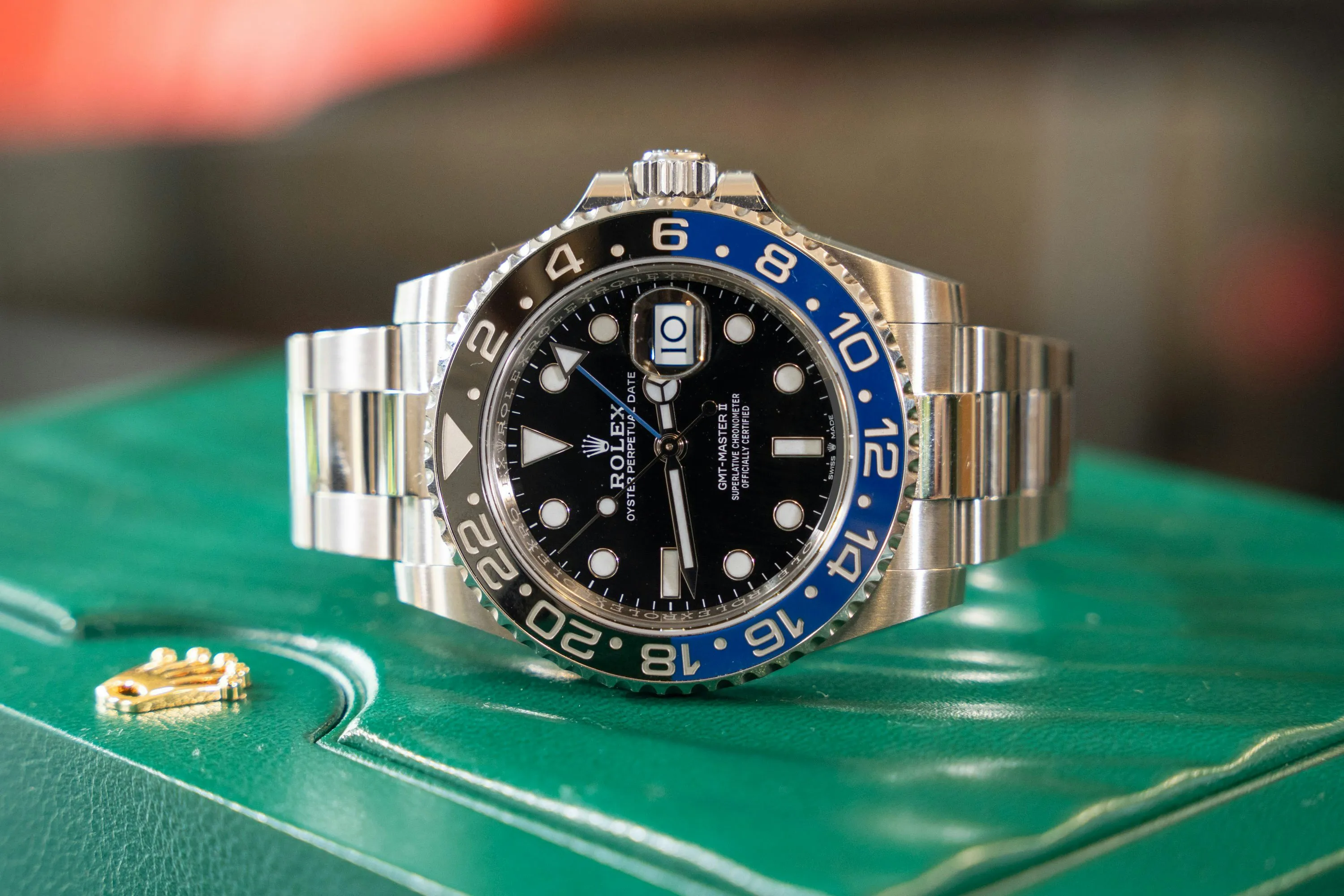 Rolex GMT-Master II 126710BLNR 40mm Stainless steel Black