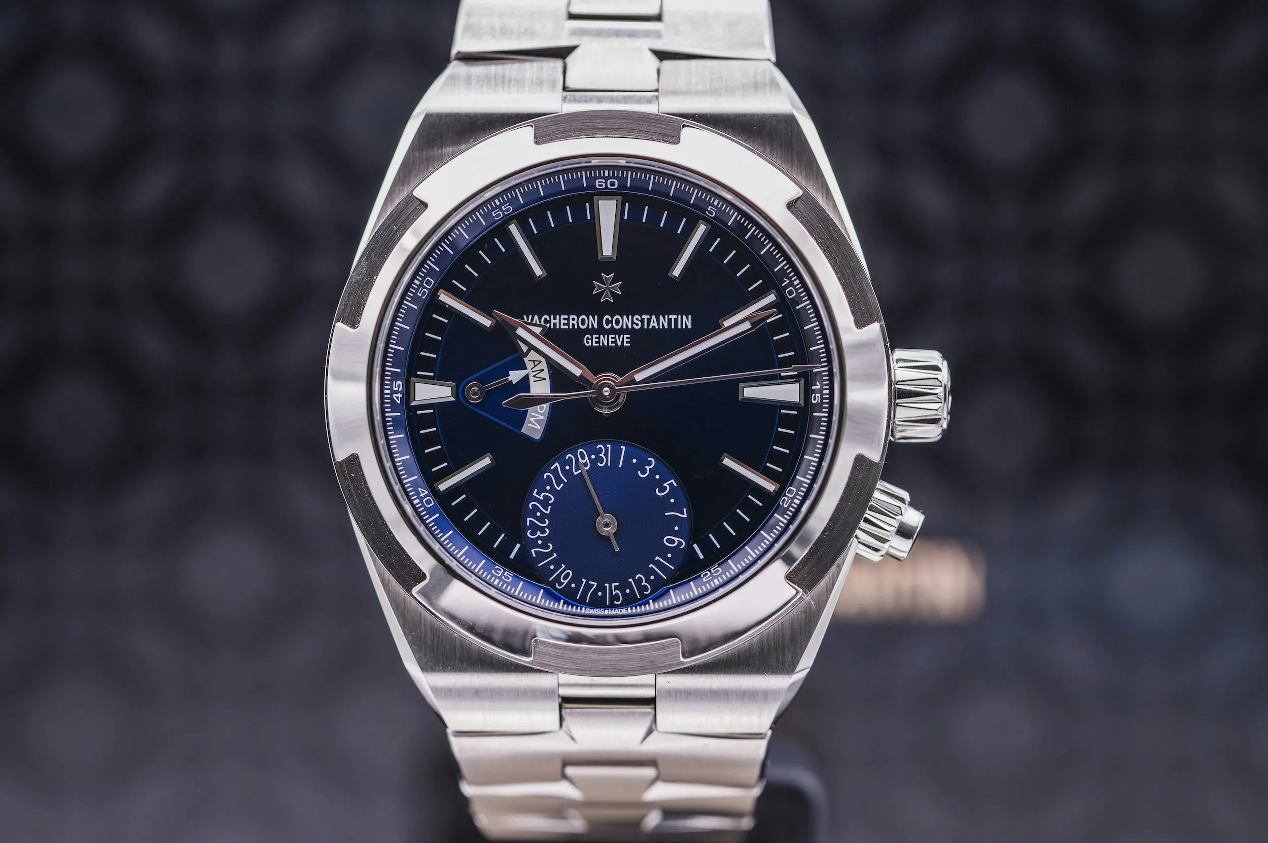 Vacheron Constantin Overseas Dual Time 7900V/110A-B334 41mm Stainless steel Blue 6