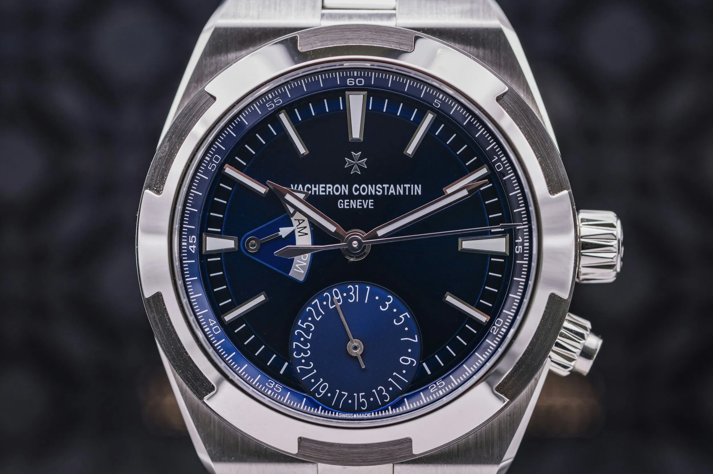 Vacheron Constantin Overseas Dual Time 7900V/110A-B334 41mm Stainless steel Blue 9