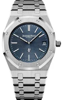 Audemars Piguet Royal Oak Jumbo 15202ST.OO.1240ST.01 Stainless steel Blue