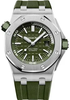 Audemars Piguet Royal Oak Offshore Diver 15710ST.OO.A052CA.01 Stainless steel Green