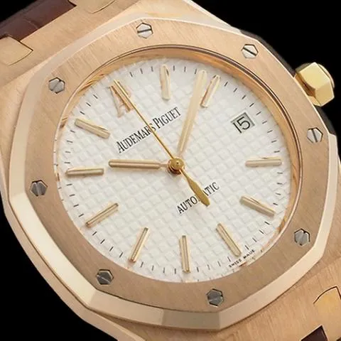 Audemars Piguet Royal Oak 15300OR.OO.D088CR.02 39mm Rose gold Silver 1