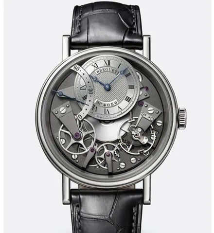 Breguet Tradition 7097BB/G1/9WU 40mm White gold Silver