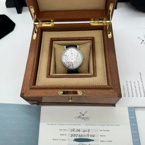 Breguet Tradition 7097BB/G1/9WU 40mm White gold Silver 8