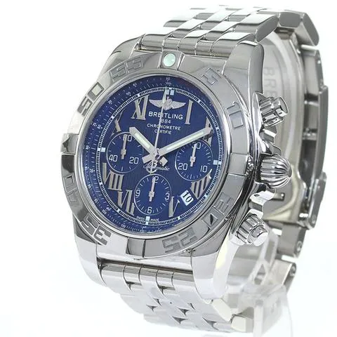 Breitling Chronomat 44 AB0110 44mm Stainless steel Blue 1