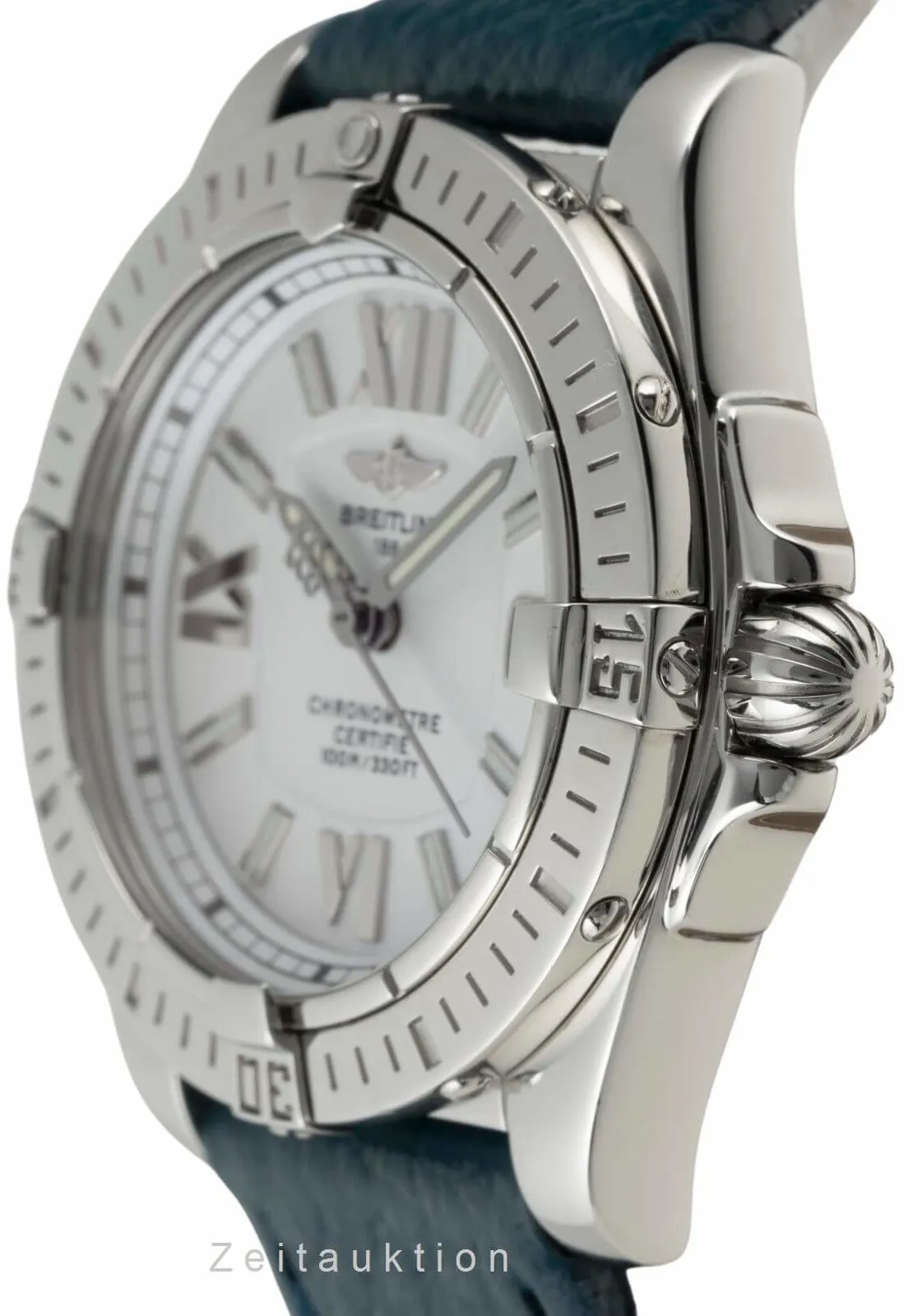 Breitling Galactic A71356 32mm Stainless steel White 5