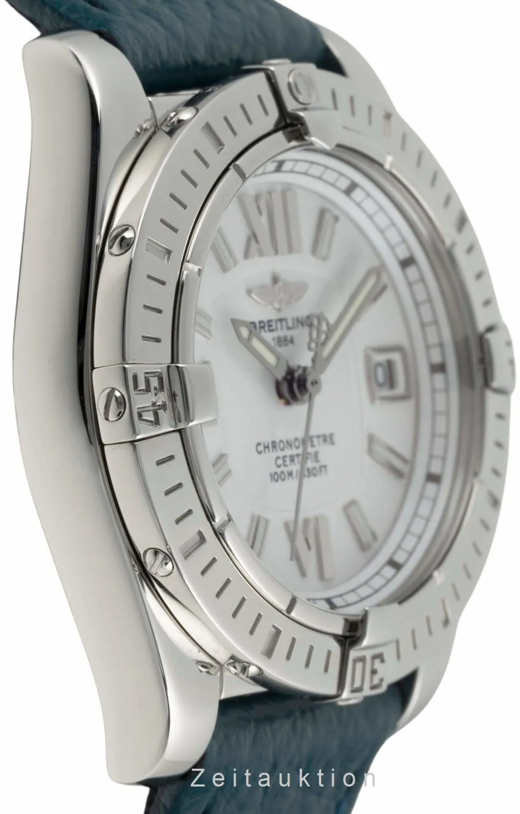 Breitling Galactic A71356 32mm Stainless steel White 6