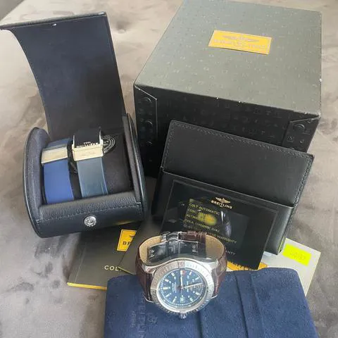 Breitling Colt Automatic a1738811/C906 44mm Stainless steel Blue