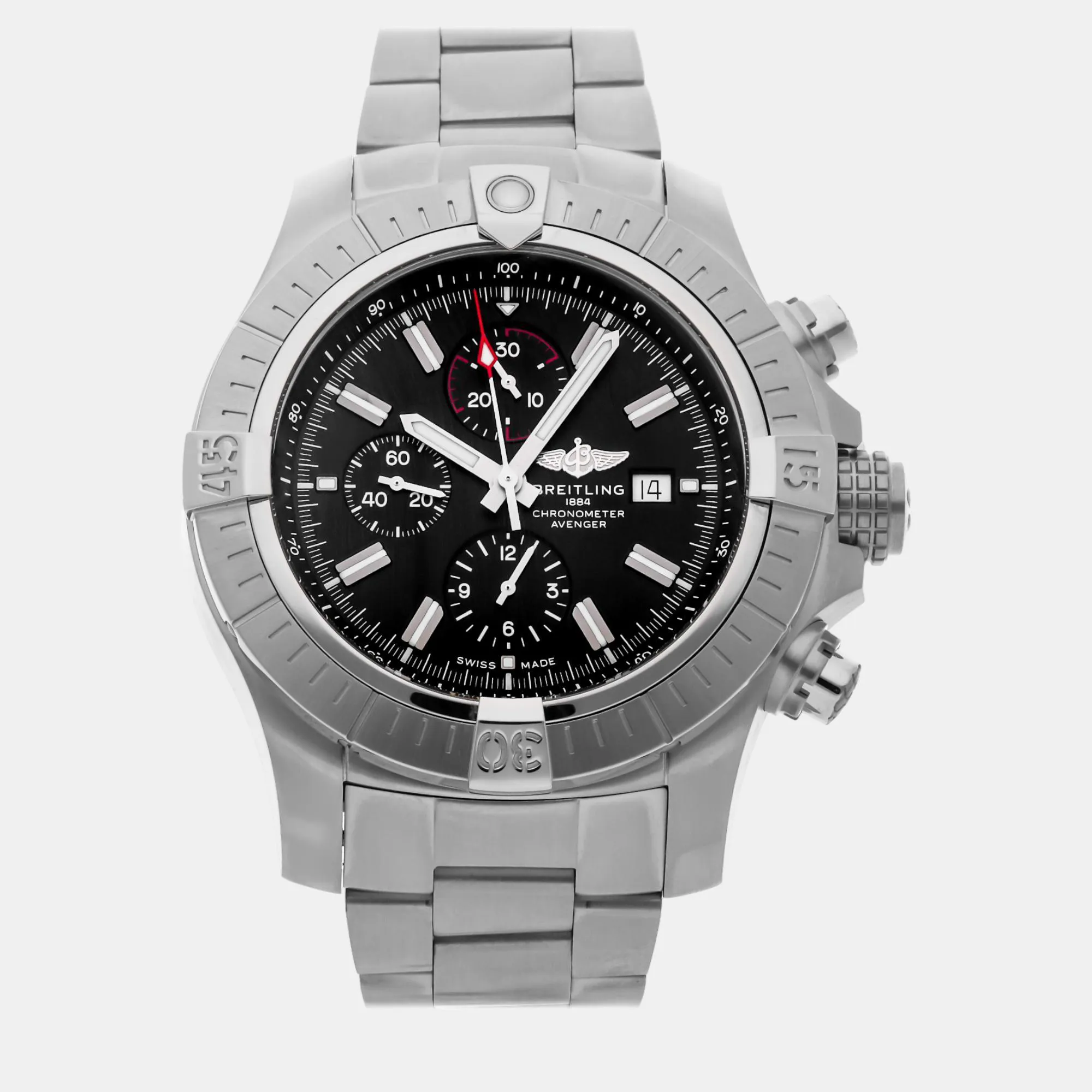 Breitling Avenger A13375101B1A1 48mm Stainless steel Black