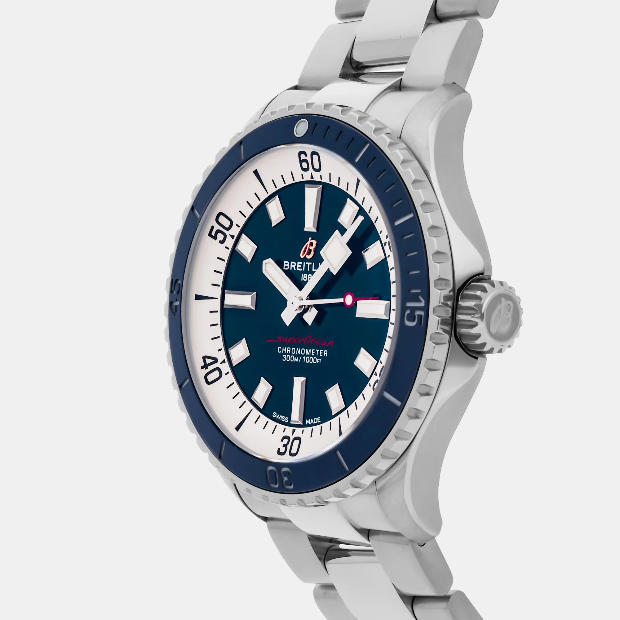 Breitling Superocean A17375E71C1A1 42mm Stainless steel Blue 1