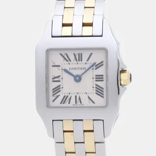 Cartier Santos W25066Z6 Yellow gold and Stainless steel