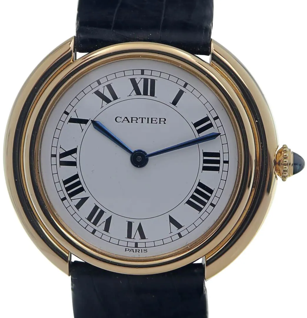 Cartier Vendôme 33mm Stainless steel White