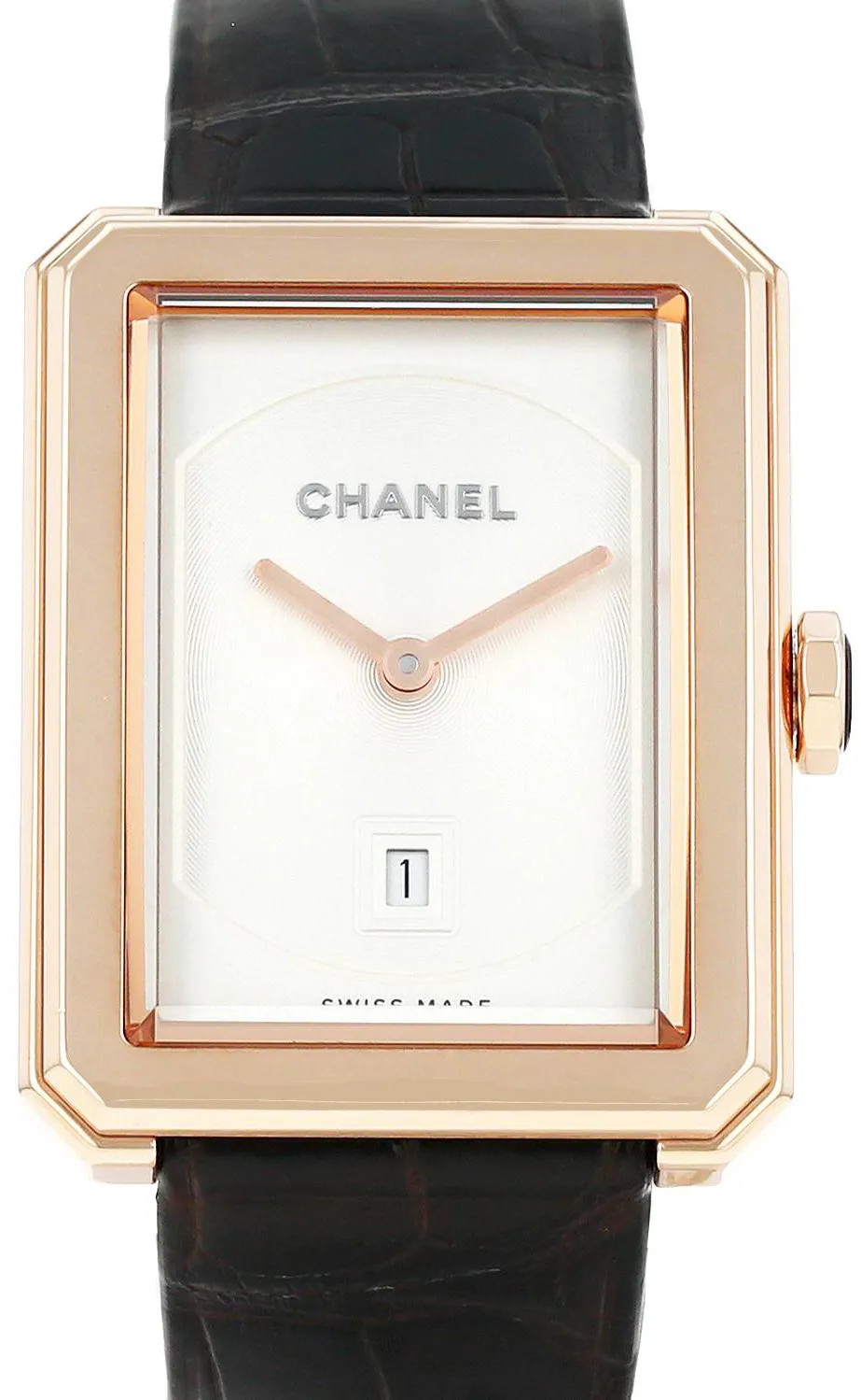 Chanel Boy-Friend 26mm Rose gold Silver