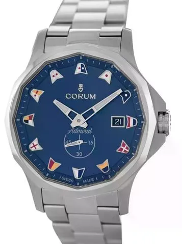 Corum Admiral's Cup Legend 42 395.110.20 42mm Stainless steel Blue