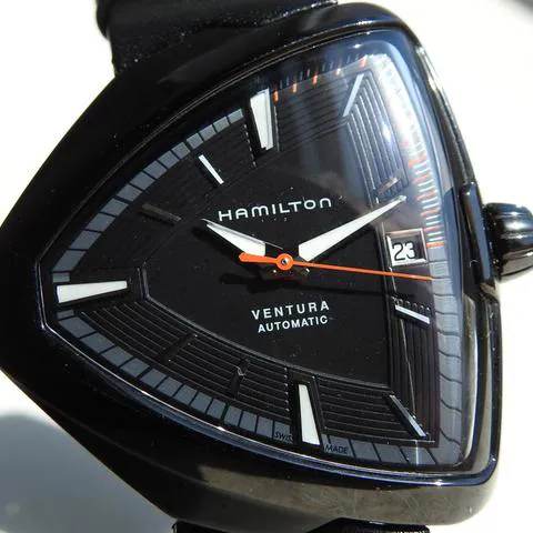 Hamilton Ventura 42mm Stainless steel Black