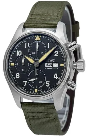 IWC Pilot IW387901 41mm Stainless steel Black