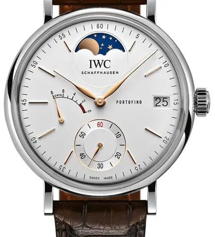 IWC Portofino Hand-Wound IW516401 45mm Stainless steel Silver