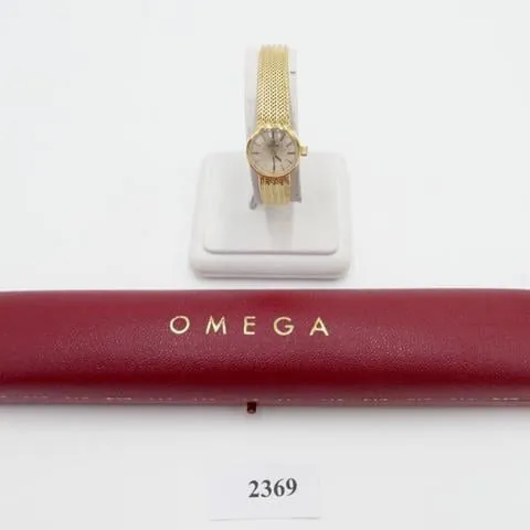 Omega De Ville 7173 17mm Yellow gold Silver