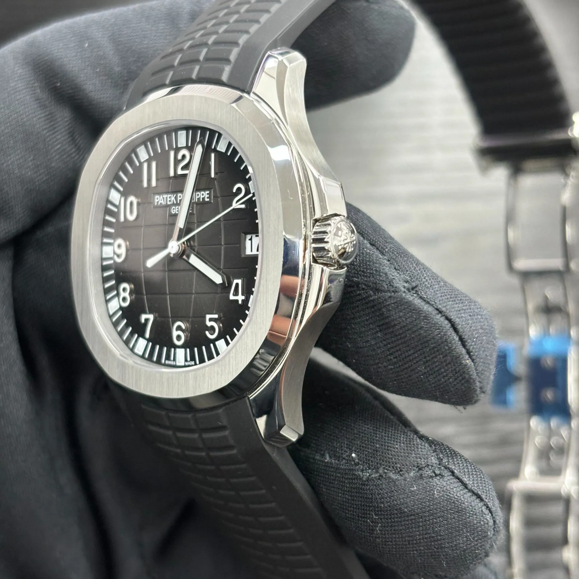 Patek Philippe Aquanaut 5167A-001 40.8mm Stainless steel Black 4