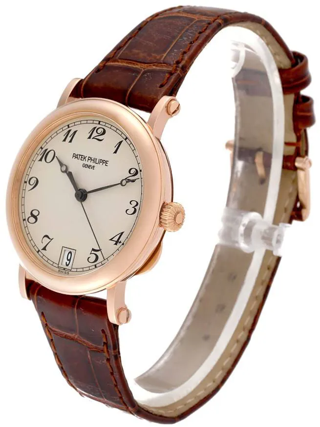 Patek Philippe Calatrava 5053R 35.5mm Rose gold Silver 1