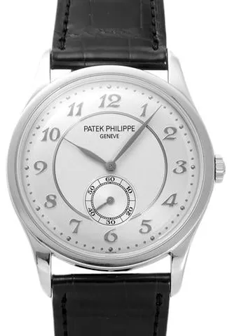 Patek Philippe Calatrava 5196P-001 37mm Platinum Silver