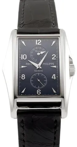 Patek Philippe Gondolo 5100G-001 34mm White gold Blue