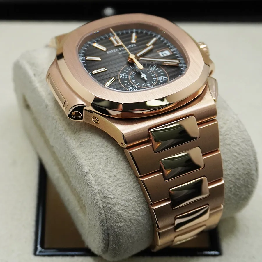 Patek Philippe Nautilus 5980/1R-001 40.5mm Rose gold Black 1